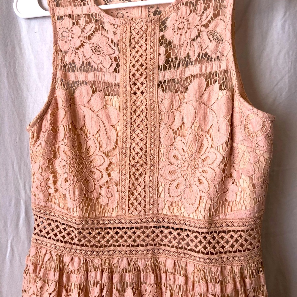 Lace Blush Dress